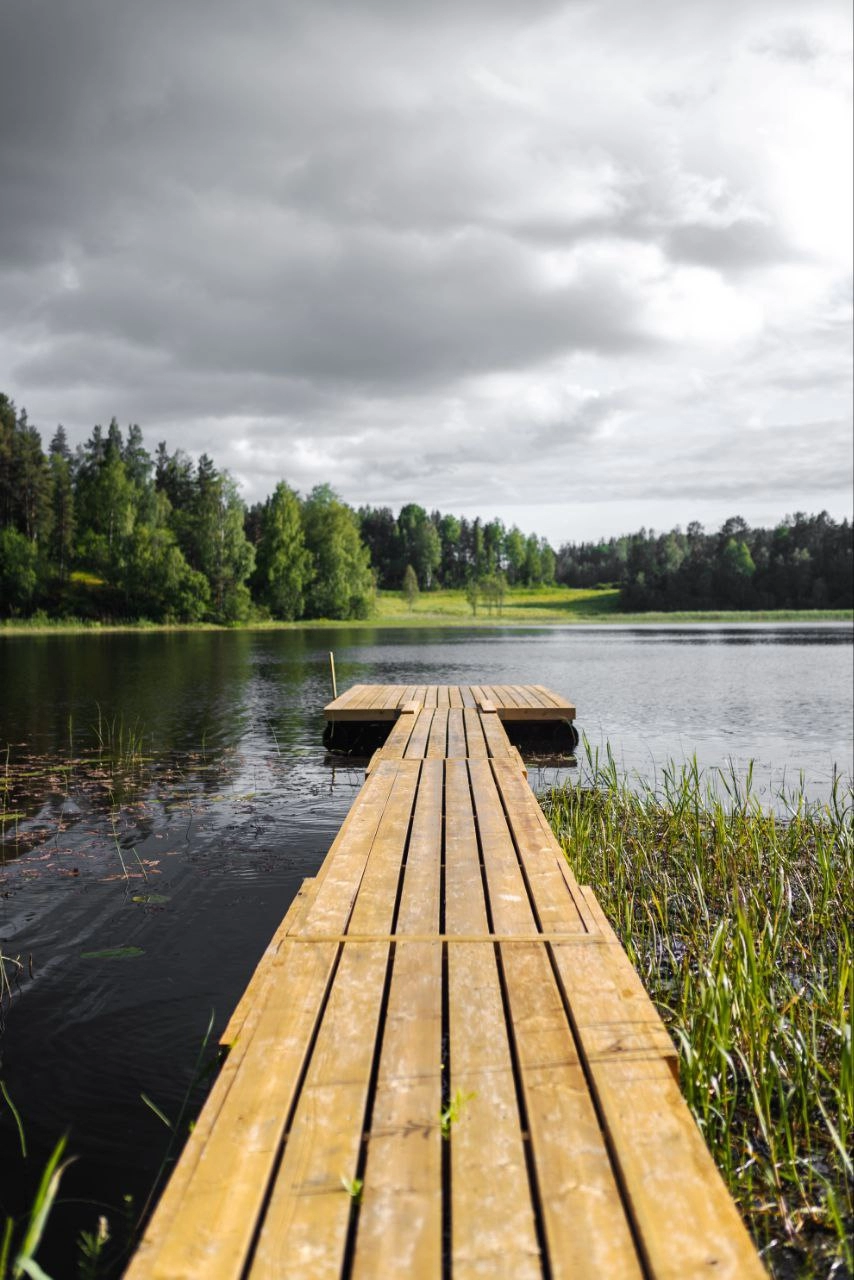Фото Свой больший пирс с очаровательным видом на скалы