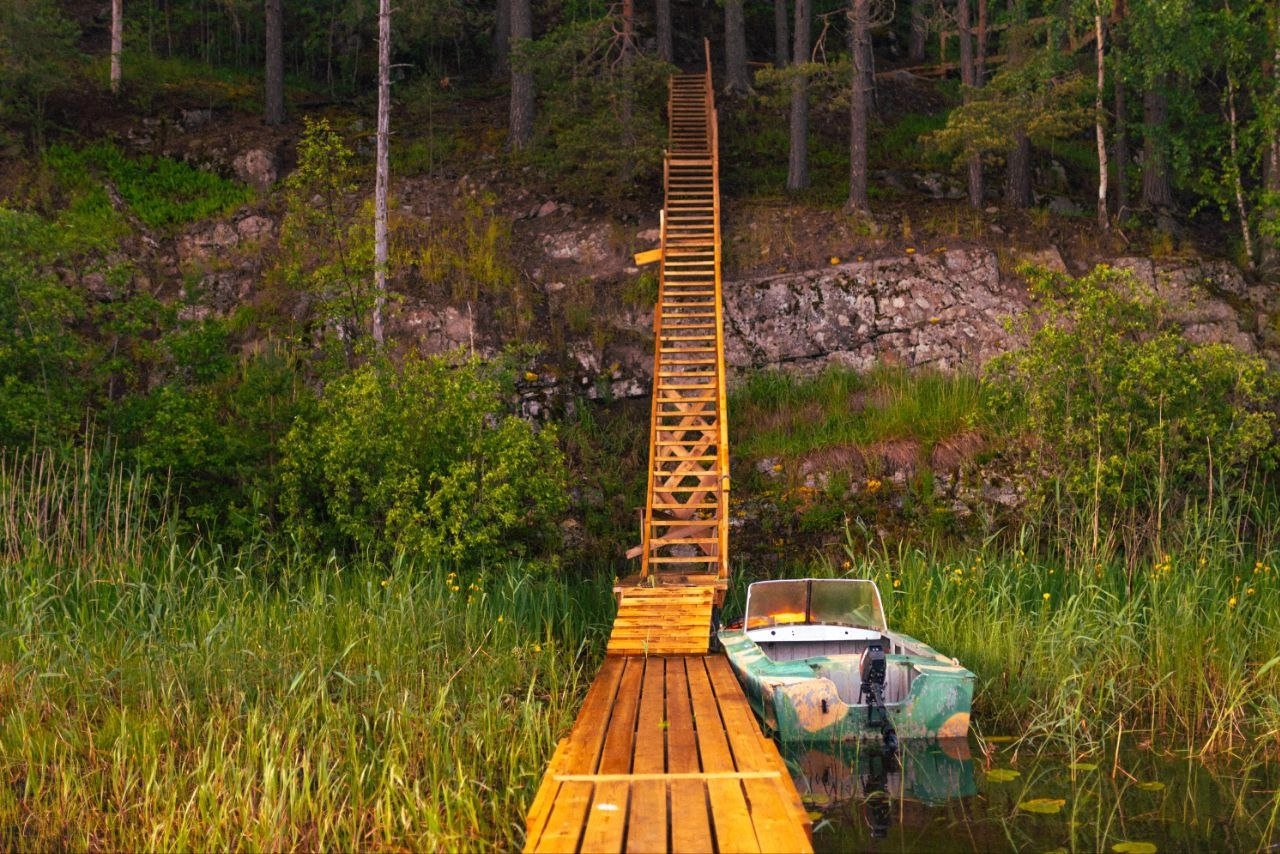 Фото Свой больший пирс с очаровательным видом на скалы